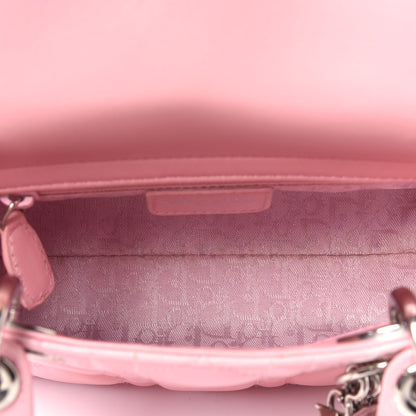 Christian Dior Lambskin Cannage Mini Lady Dior Rose Clair 4 of 9