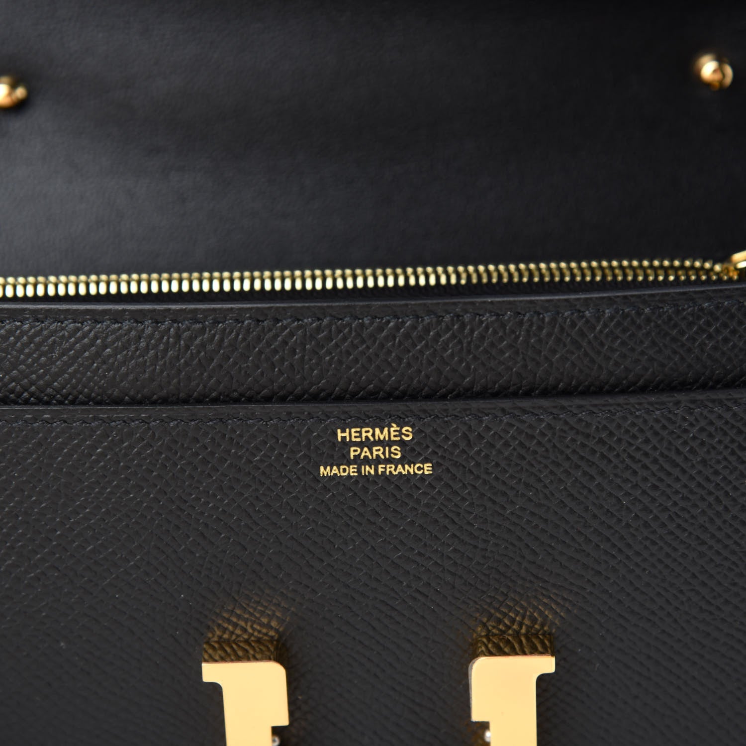 Hermes Epsom Constance Wallet To Go Black 8 of 11