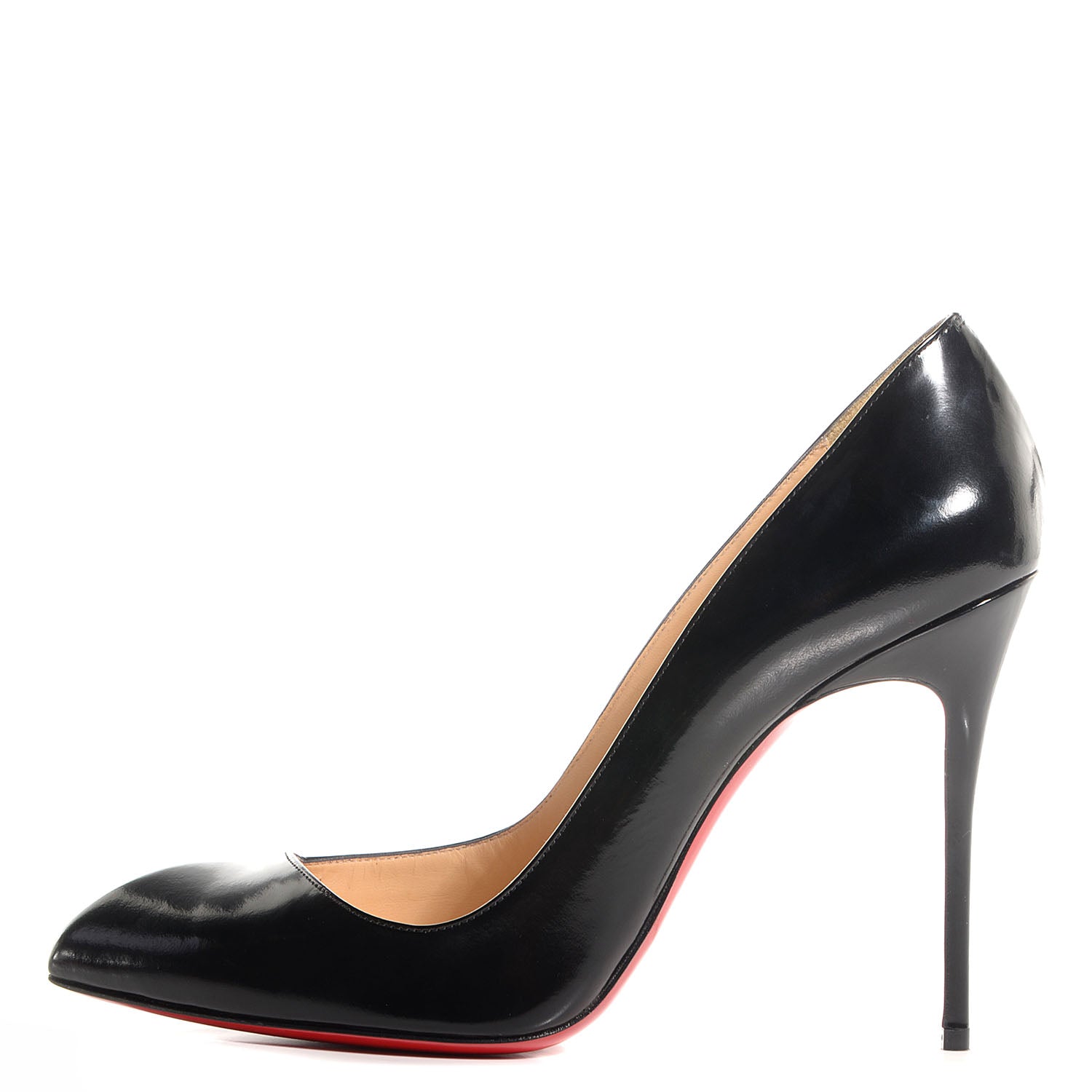 Christian Louboutin Jazz Calf Corneille 100 Pumps 40 Black 1 of 5