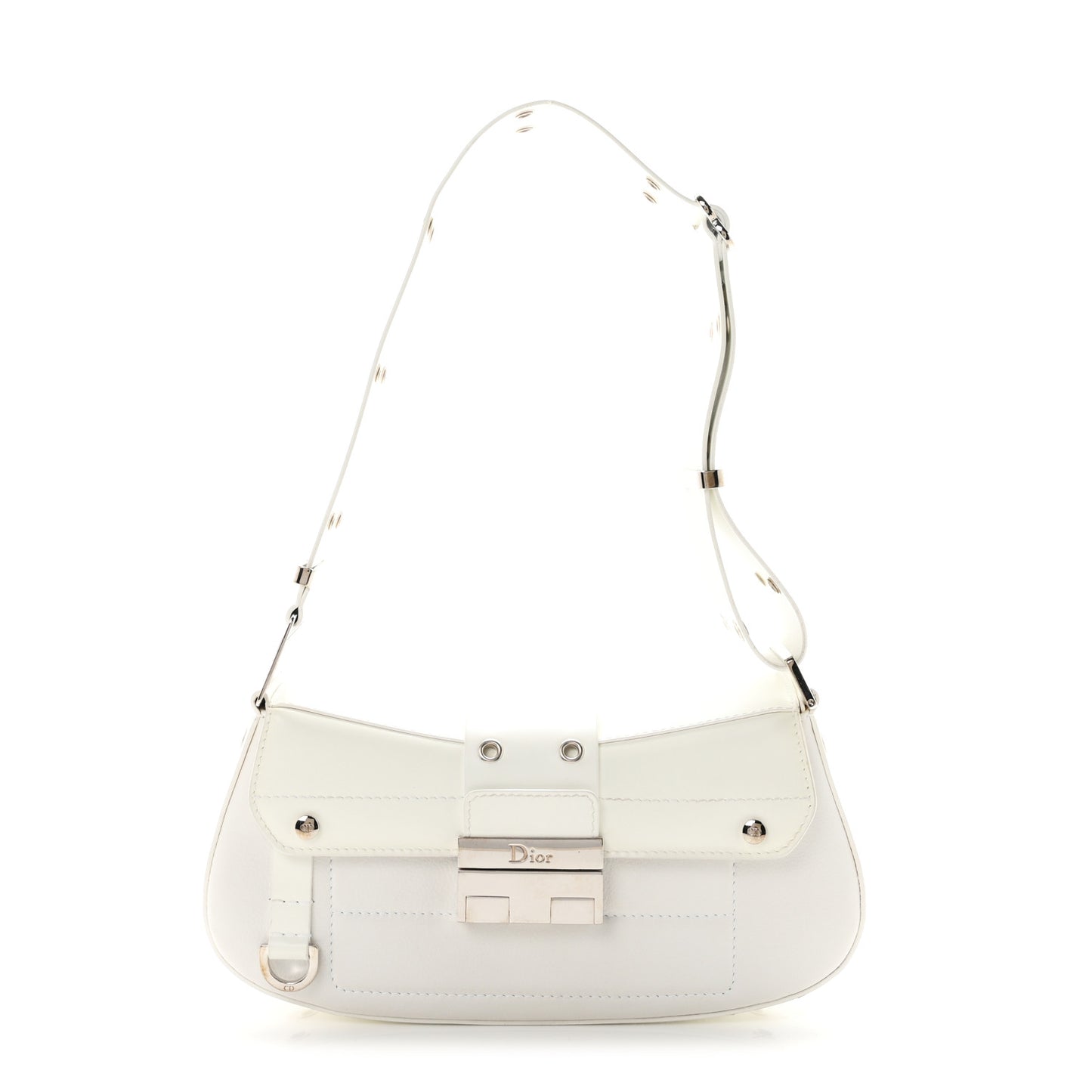 Calfskin Street Chic Bag White