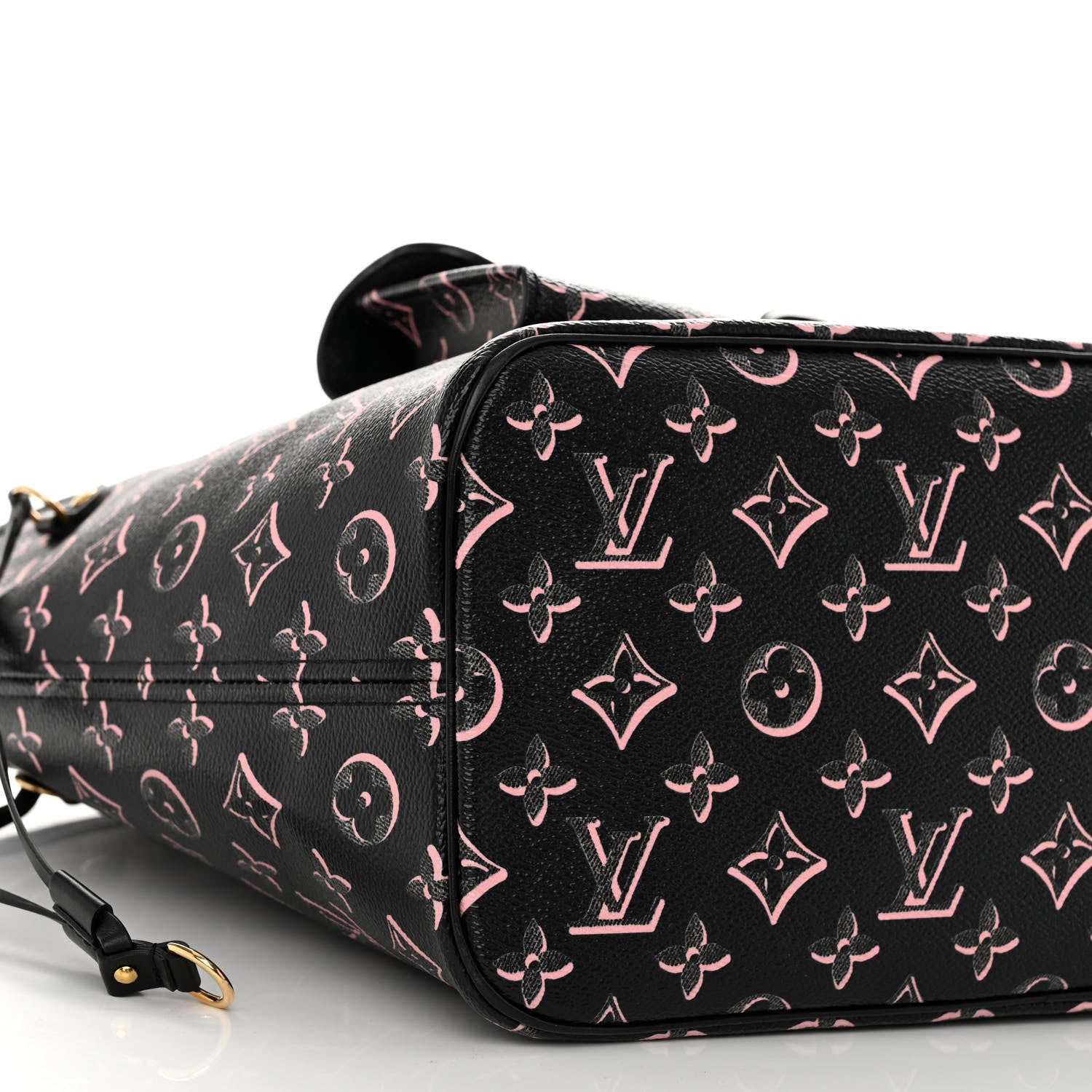 Louis Vuitton Monogram Fall For You Neverfull MM Black 9 of 11