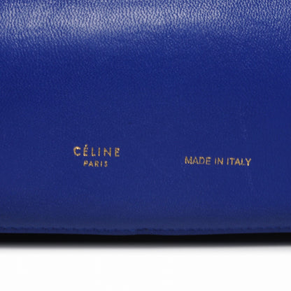 Celine Lambskin Small Gourmette Shoulder Bag Royal Blue 5 of 7