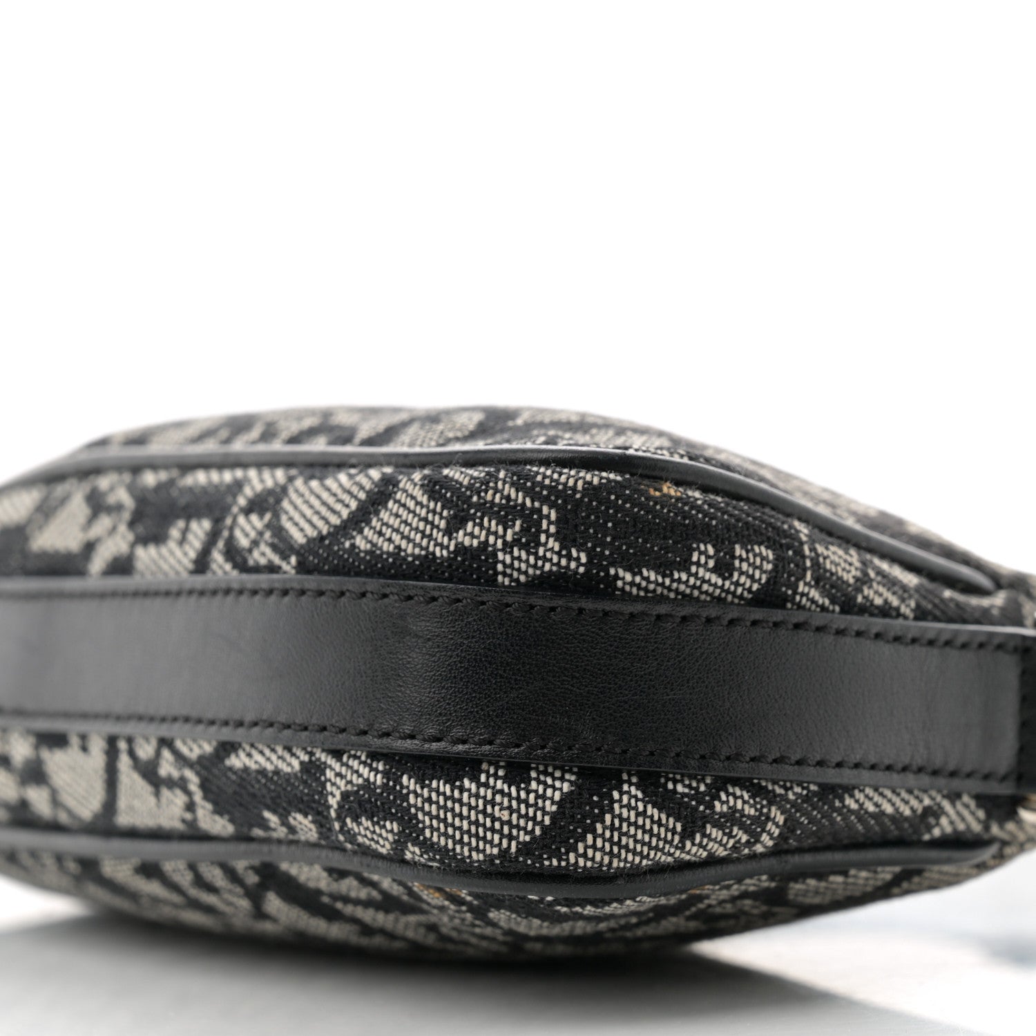 Christian Dior Monogram Shoulder Bag Pochette Black 10 of 13