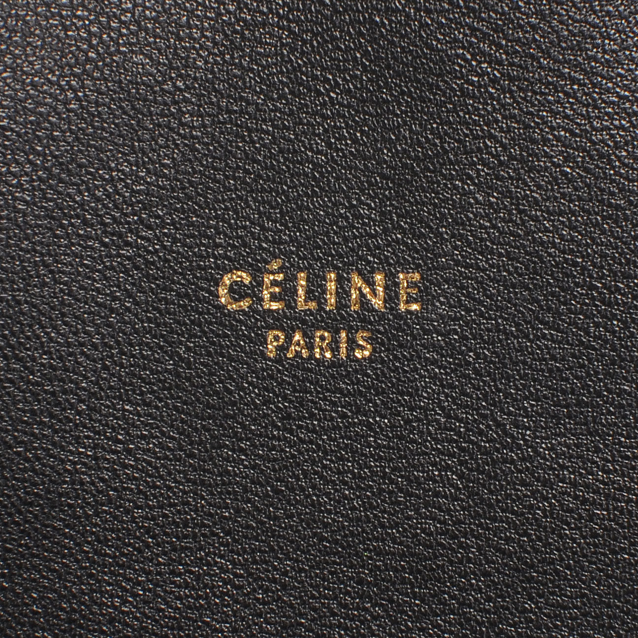 Celine Leather Horizontal Cabas Black 8 of 8