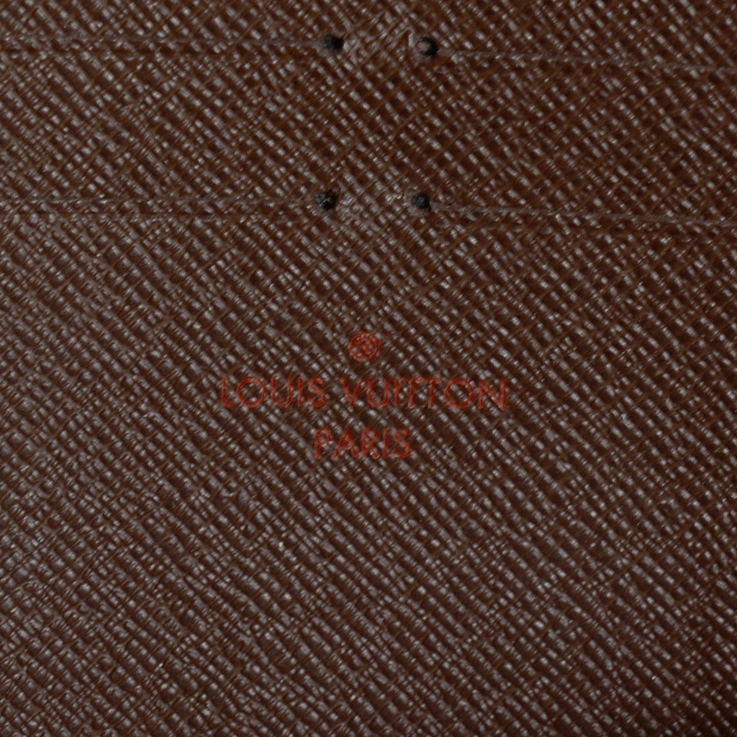 Louis Vuitton Damier Ebene Zippy Wallet 6 of 7