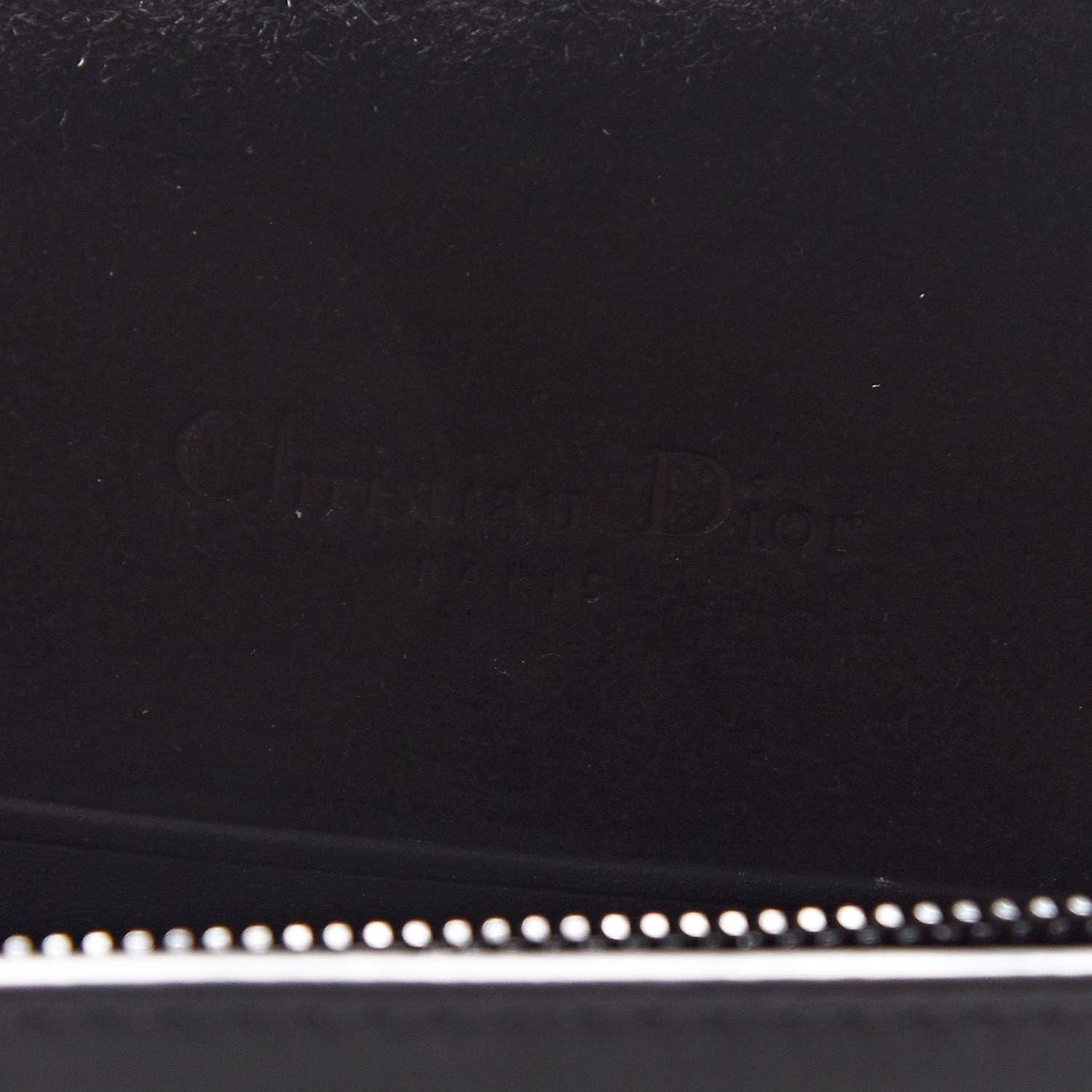 Christian Dior Ultra Matte Calfskin Saddle Belt Bag Black 6 of 11