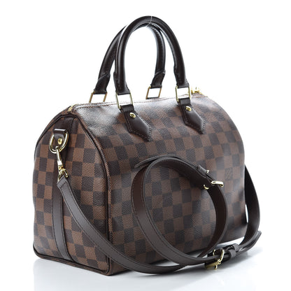 Louis Vuitton Damier Ebene Speedy Bandouliere 25 5 of 16