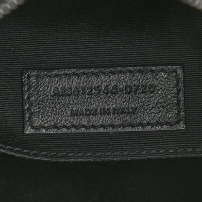 Saint Laurent Patent Calfskin Matelasse Monogram Lou Camera Bag Black 7 of 8