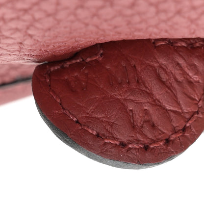 Hermes Taurillon Clemence Amazone Evelyne TPM Rouge H 7 of 11