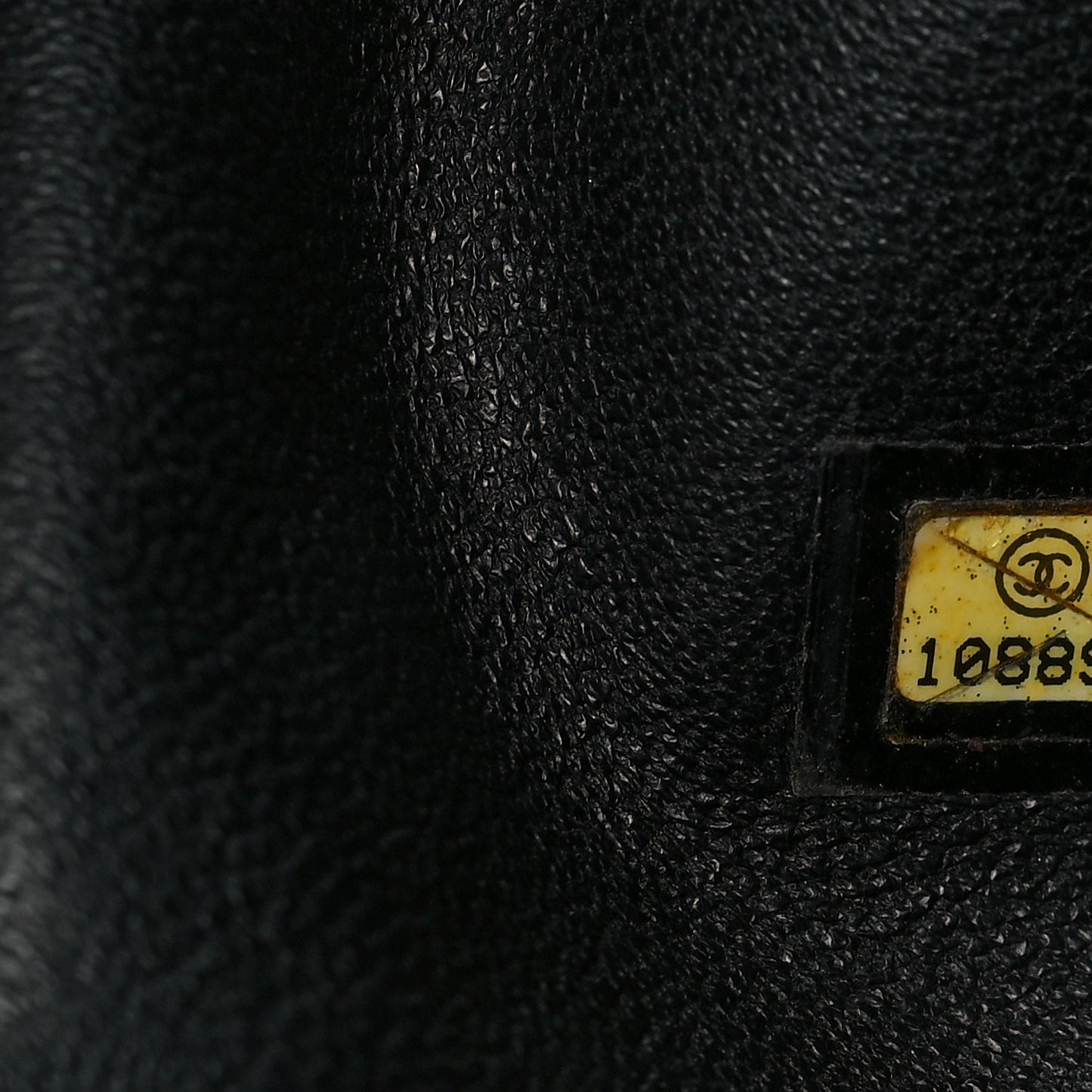 Calfskin Modern Chain Hobo Black