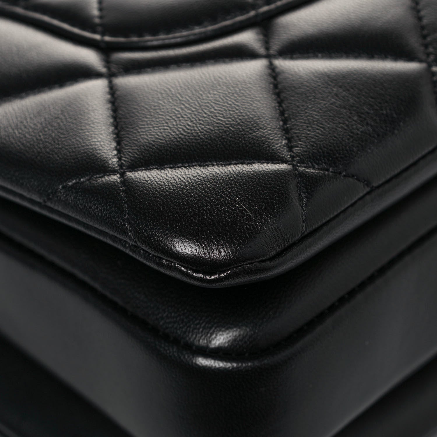 Chanel Lambskin Quilted Small Trendy CC Dual Handle Flap Bag Black 11 of 14