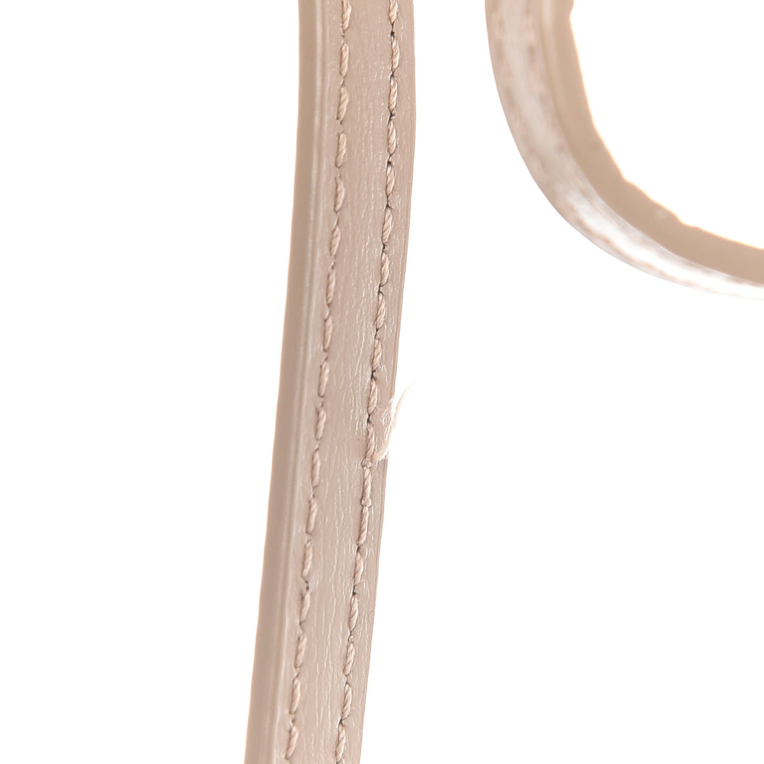 Saint Laurent Smooth Calfskin Monogram Phone Holder Crossbody Dark Beige 10 of 10