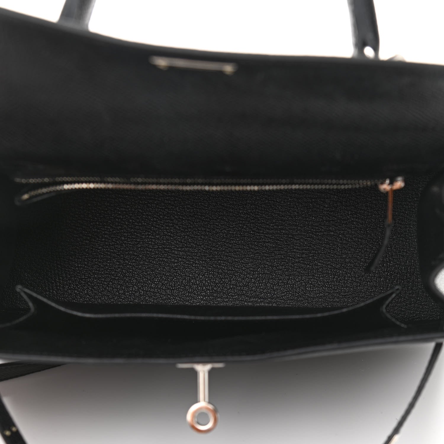 Hermes Epsom Kelly Sellier 25 Black 5 of 13