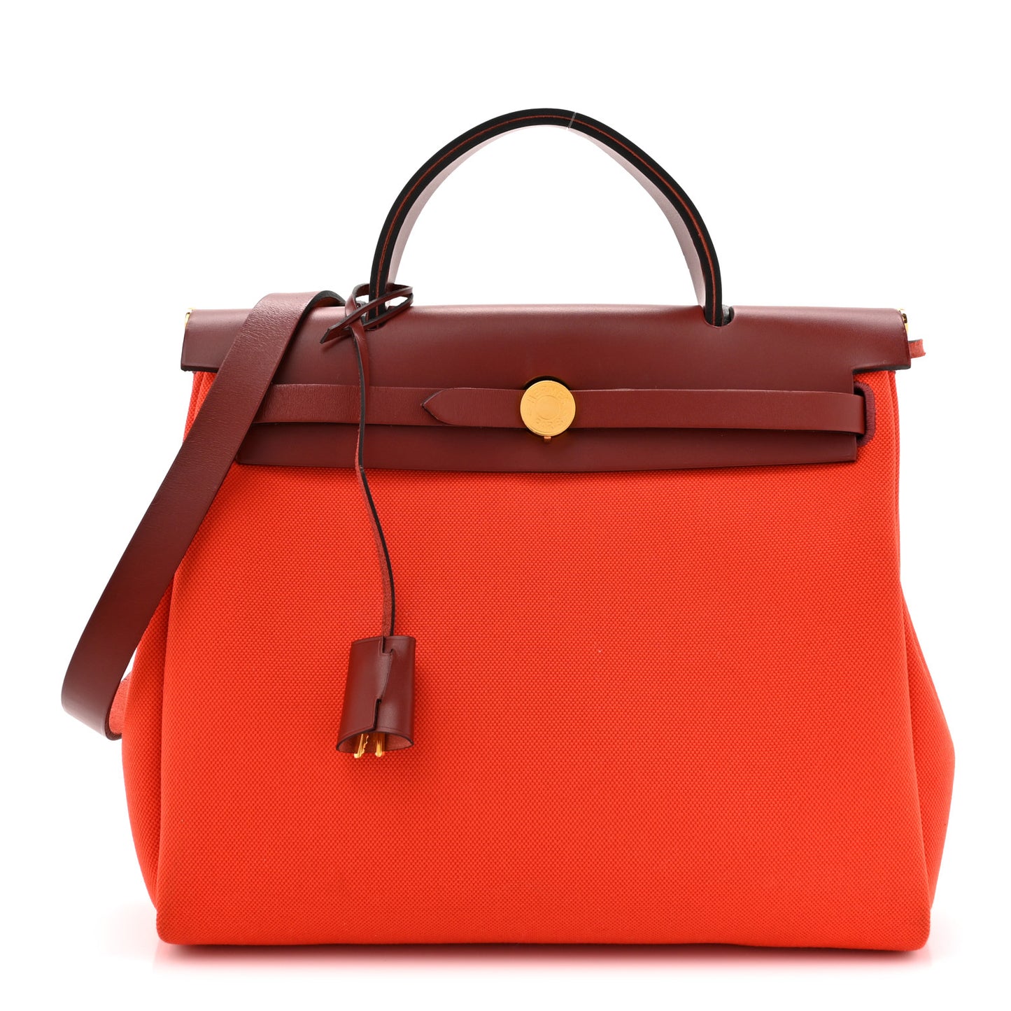 Vache Hunter Toile Herbag Zip Retourne 31 PM Orange Mecano Rouge H