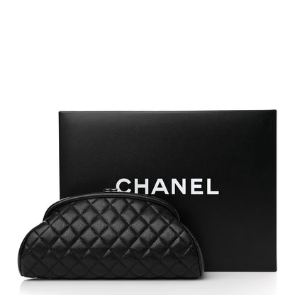 Chanel Caviar Quilted Timeless Clutch Black 11 of 11