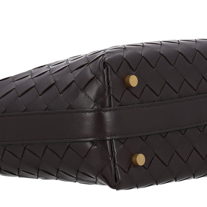 Bottega Veneta Calfskin Nappa Intrecciato Mini Wallace Fondant 8 of 9