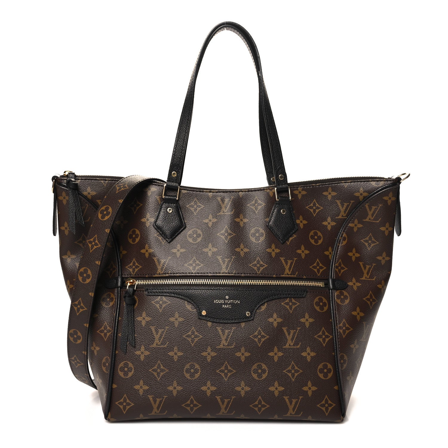 Louis Vuitton Monogram Tournelle MM Black 1 of 9