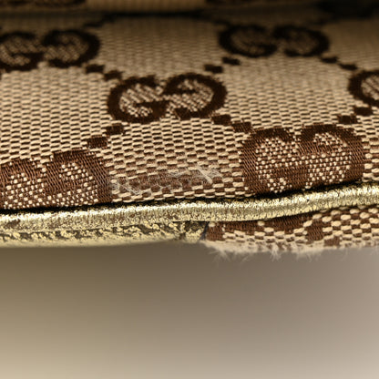 Gucci Monogram Bamboo Chain Tom Ford Shoulder Bag Metallic 11 of 12