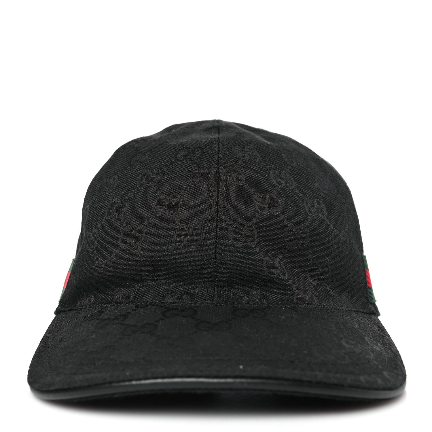 Gucci Monogram Web Baseball Hat XL Black 2 of 8