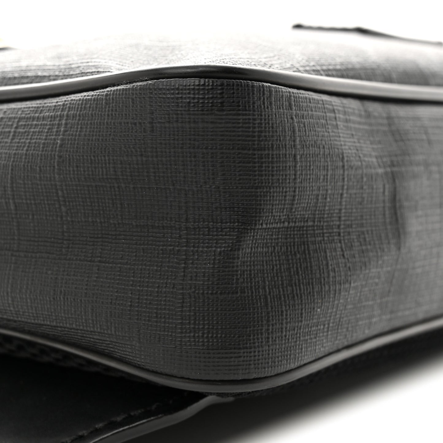Soft GG Supreme Monogram Web Belt Bag Black Grey
