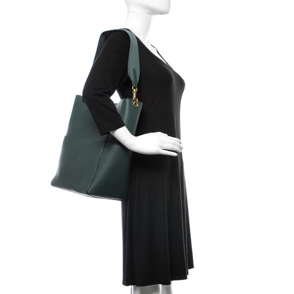 Celine Soft Grained Calfskin Sangle Bucket Bag Amazone 2 of 9