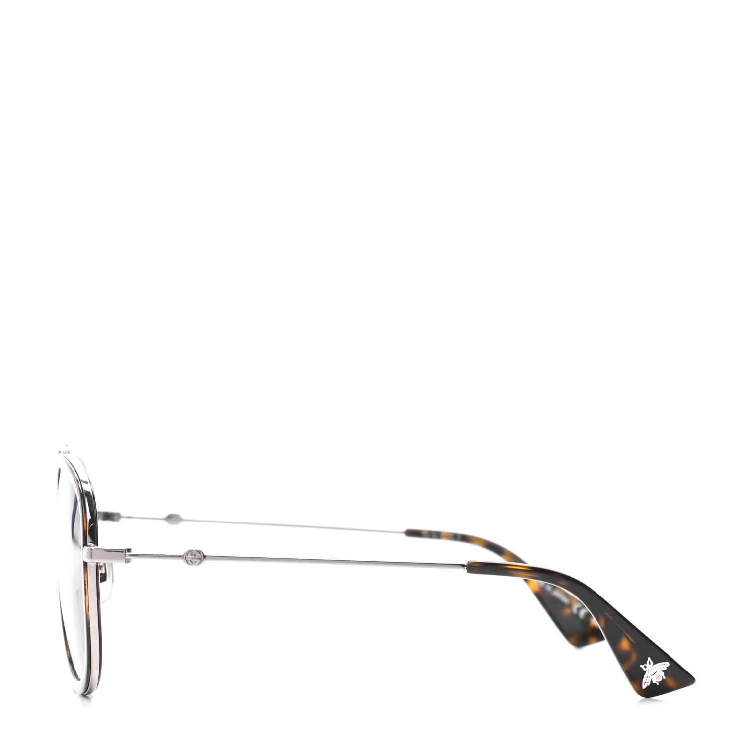 Gucci Acetate Aviator Sunglasses GG0062S Tortoise 3 of 7