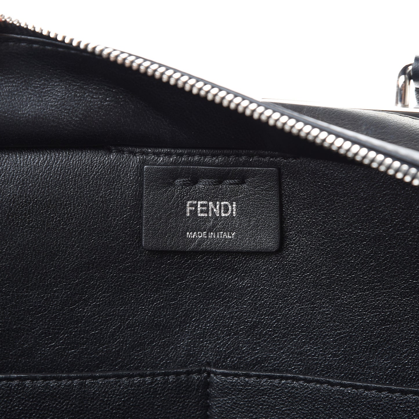 Vitello Pelo Flamingo Crocodile Embossed Petite 3Jours Tote Black
