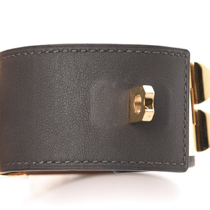 Hermes Swift Collier De Chien CDC Bracelet S Graphite 6 of 6