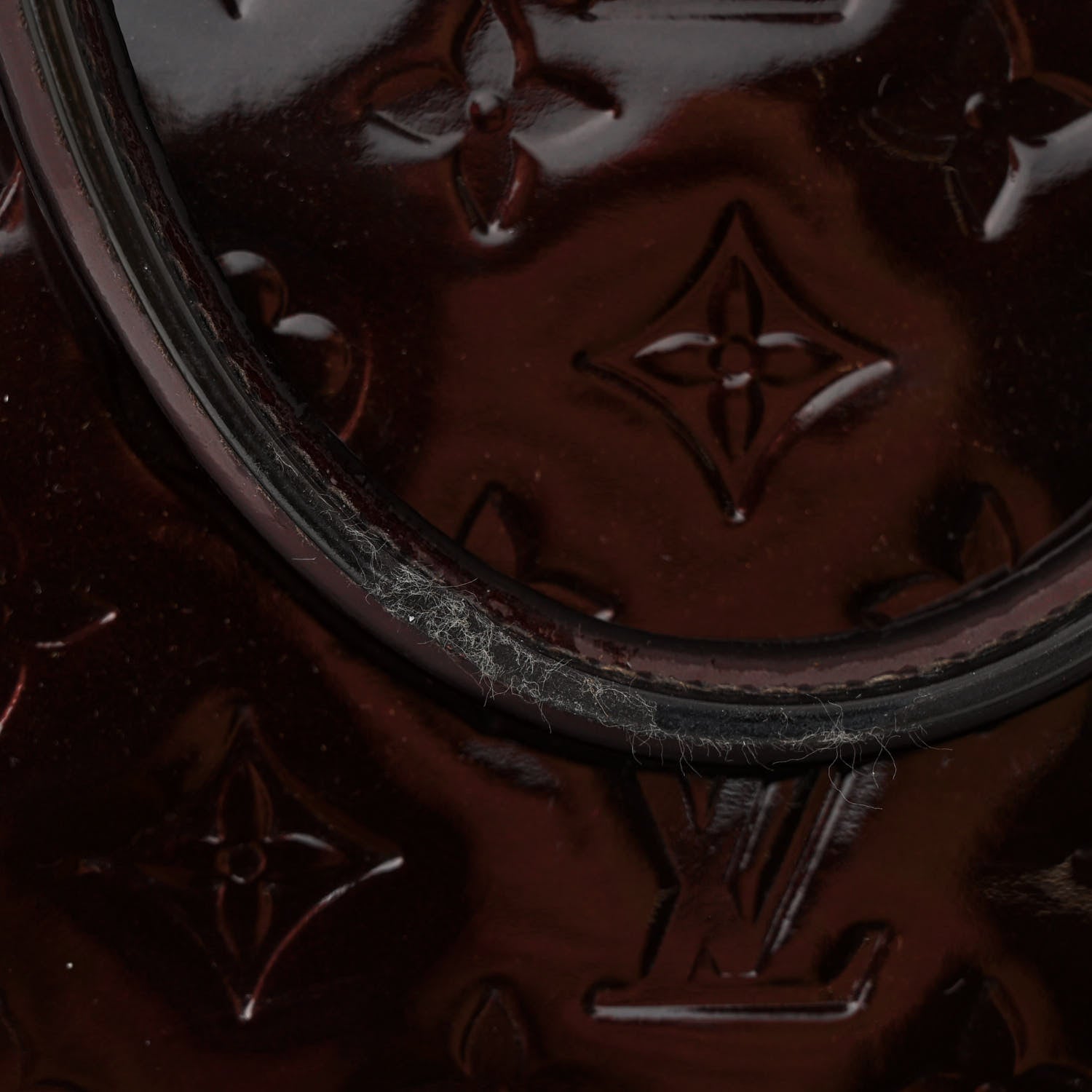 Louis Vuitton Vernis Alma GM Amarante 11 of 11