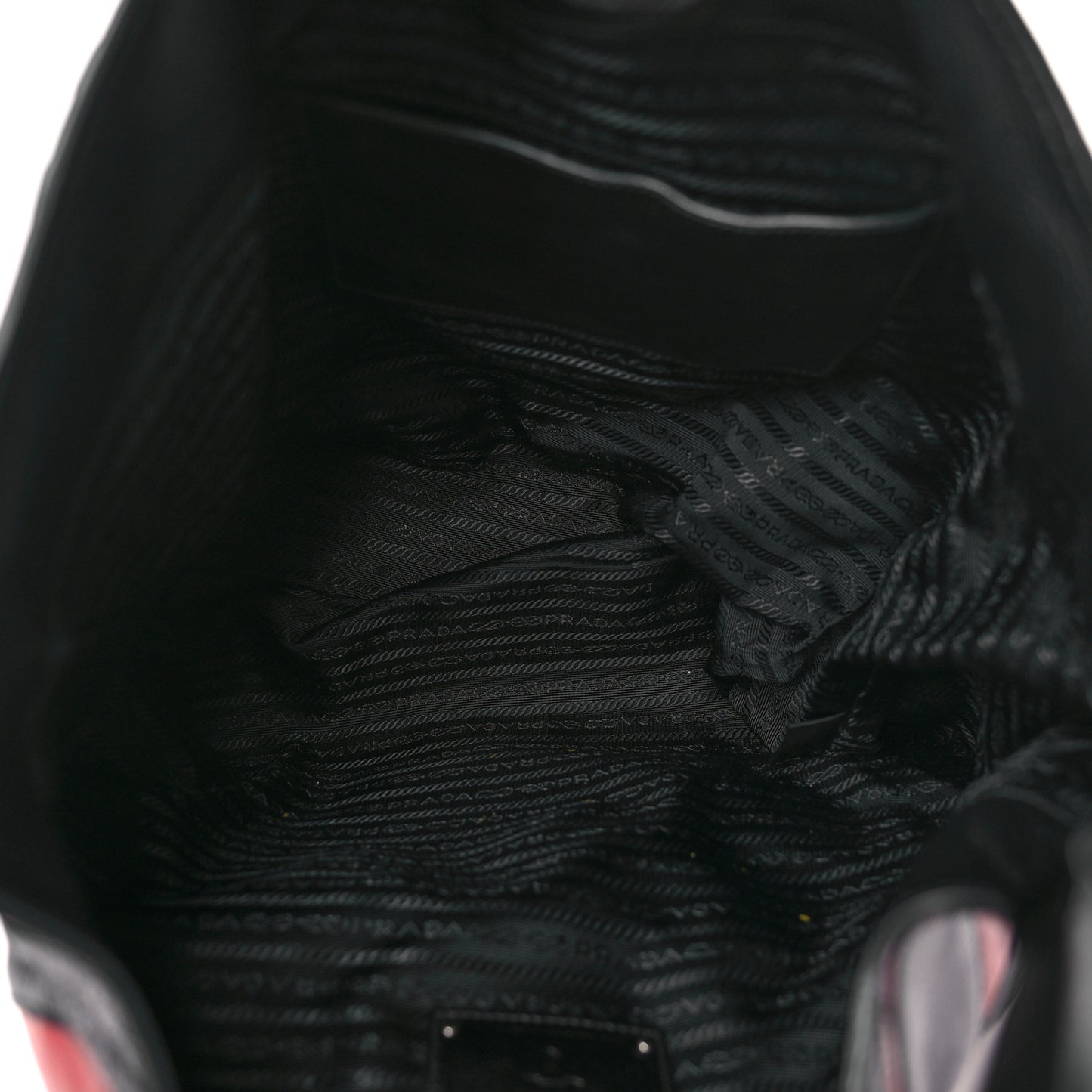 Glace Calf Zebra Hobo Black Red