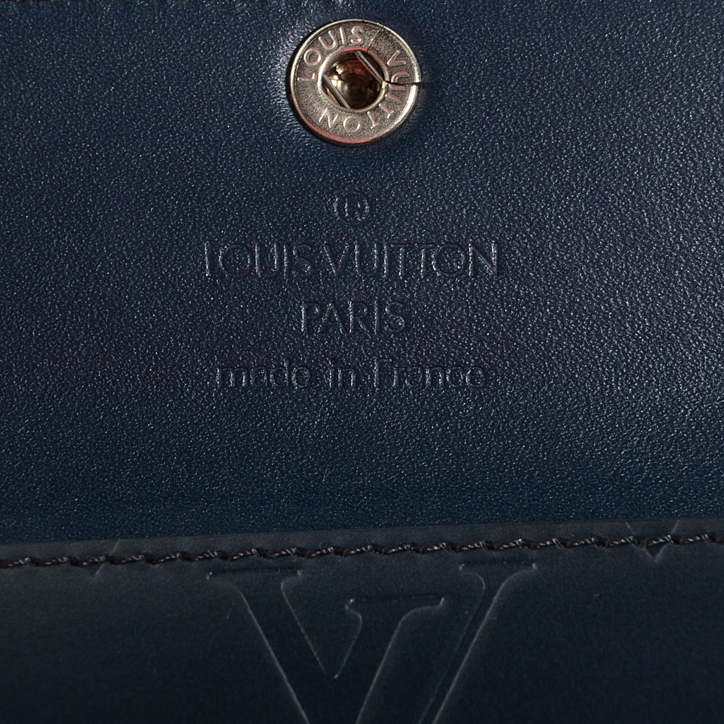 Mat Monogram Ludlow Wallet Blue