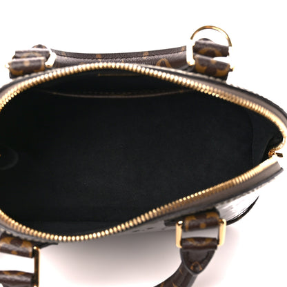 Louis Vuitton Vernis Monogram Alma BB Taupe Metallise 5 of 10