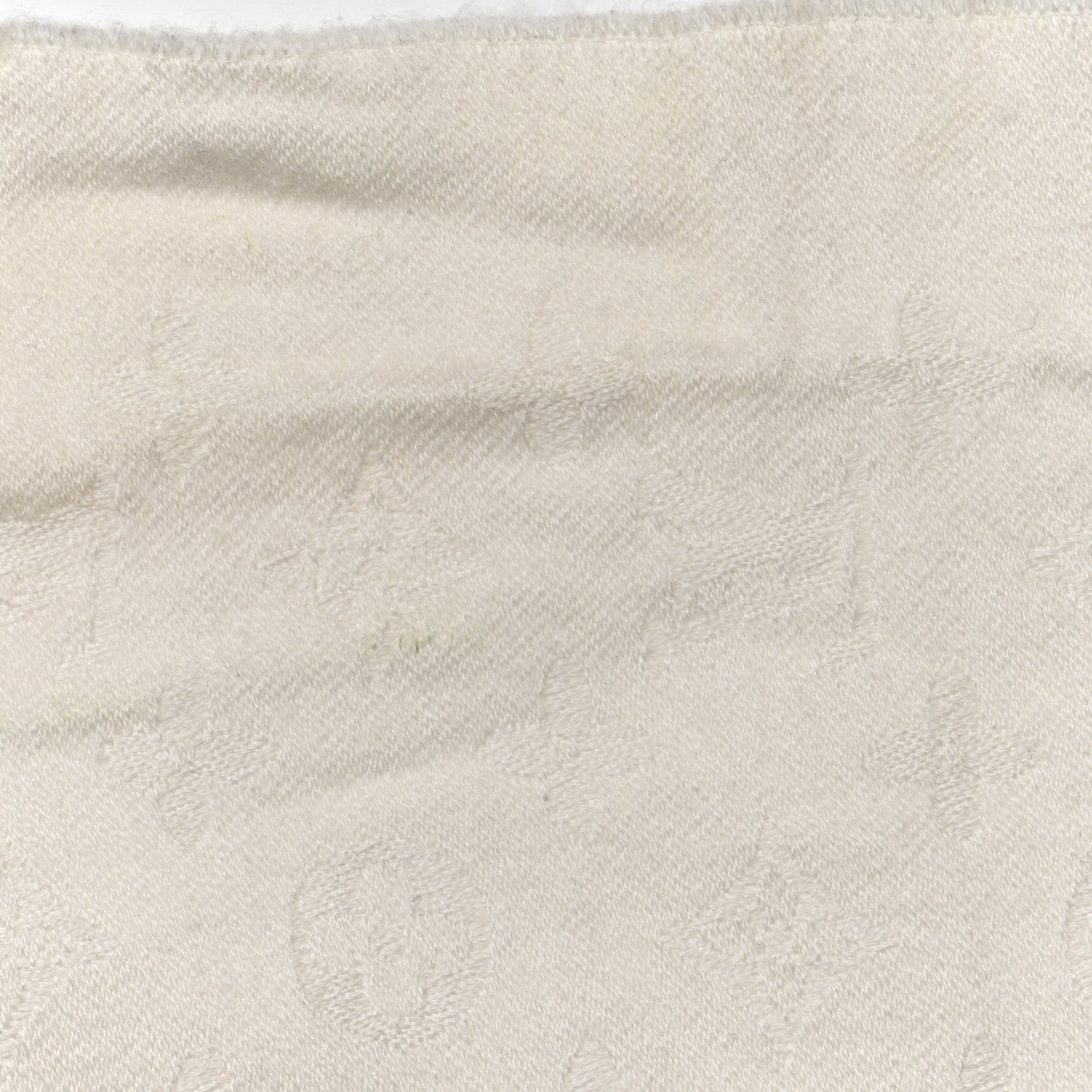 Louis Vuitton Cashmere Monogram Nightfall Stole White 5 of 6