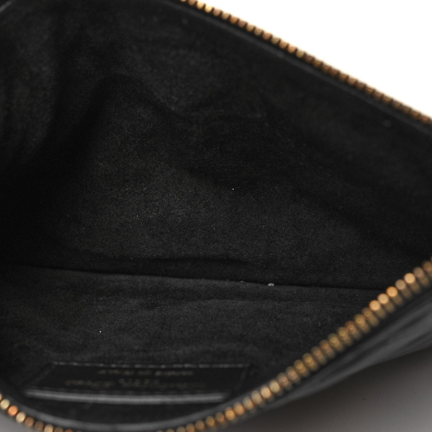 Calfskin Macrocannage Medium Toujours Black