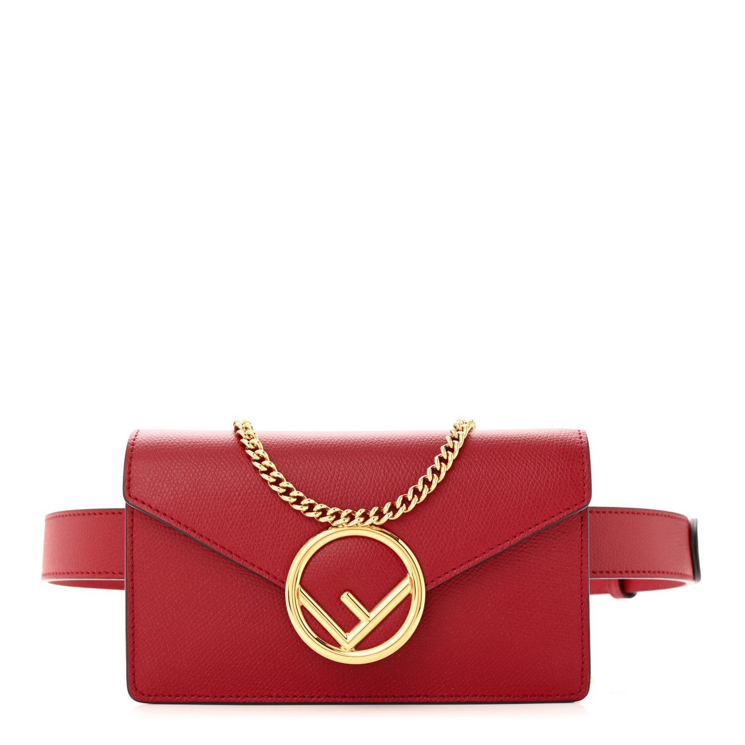 Fendi Vitello Cruise F is Fendi Envelope Belt Bag Fragola 1 of 10