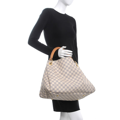 Louis Vuitton Damier Azur Artsy MM 2 of 18