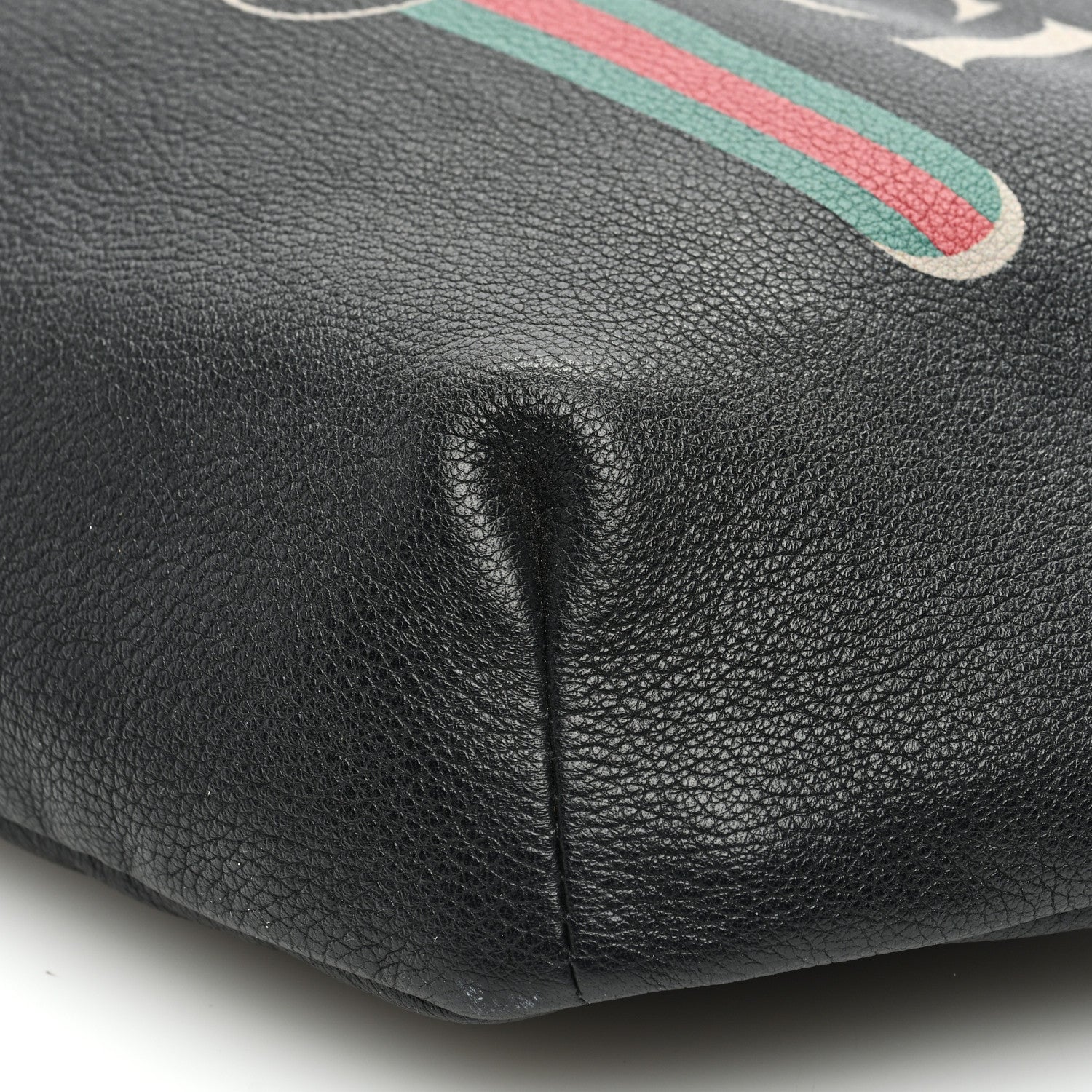 Gucci Grained Calfskin Logo Belt Bag Black 9 of 9
