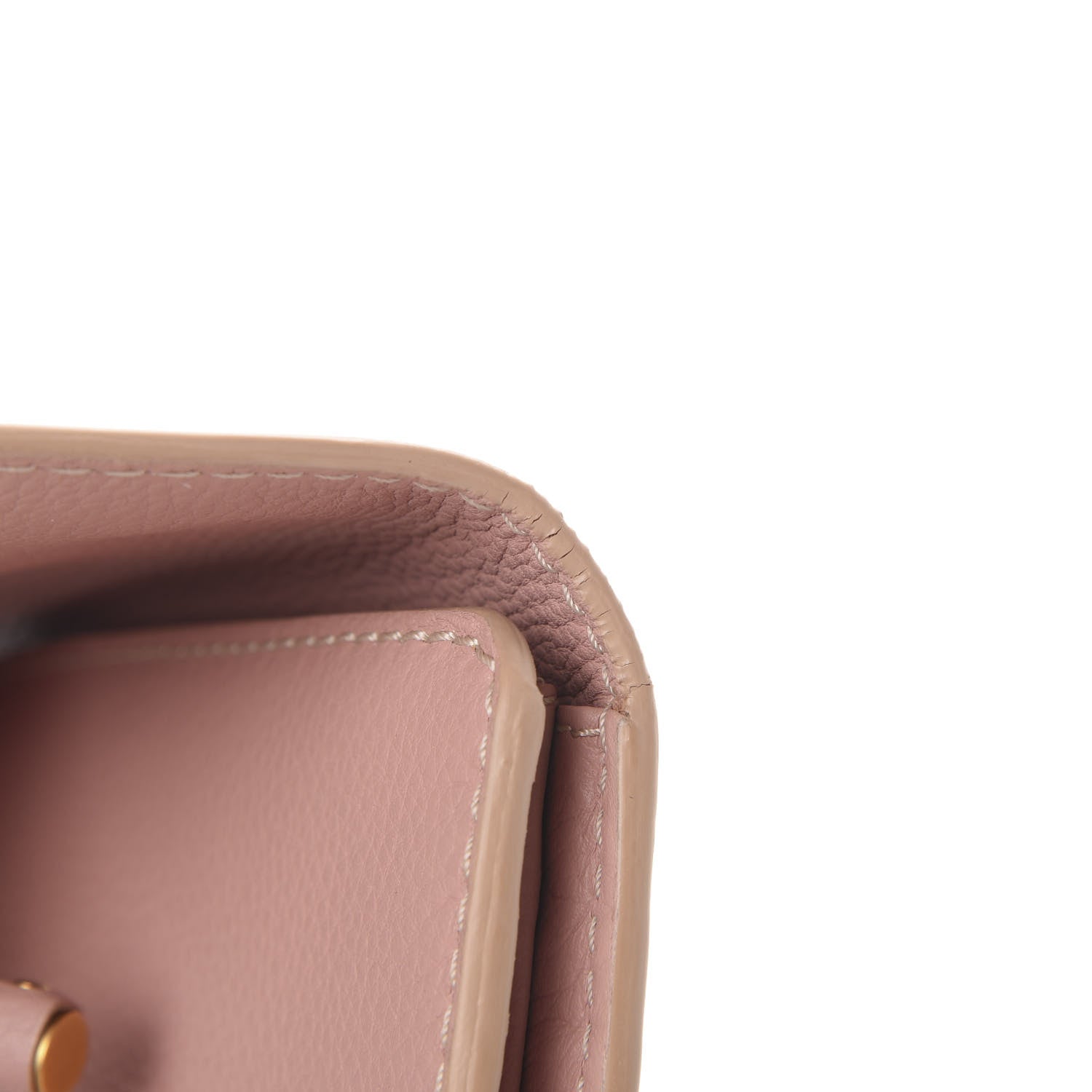 Chloe Calfskin Marcie Long Continental Flap Wallet Fallow Pink 6 of 8