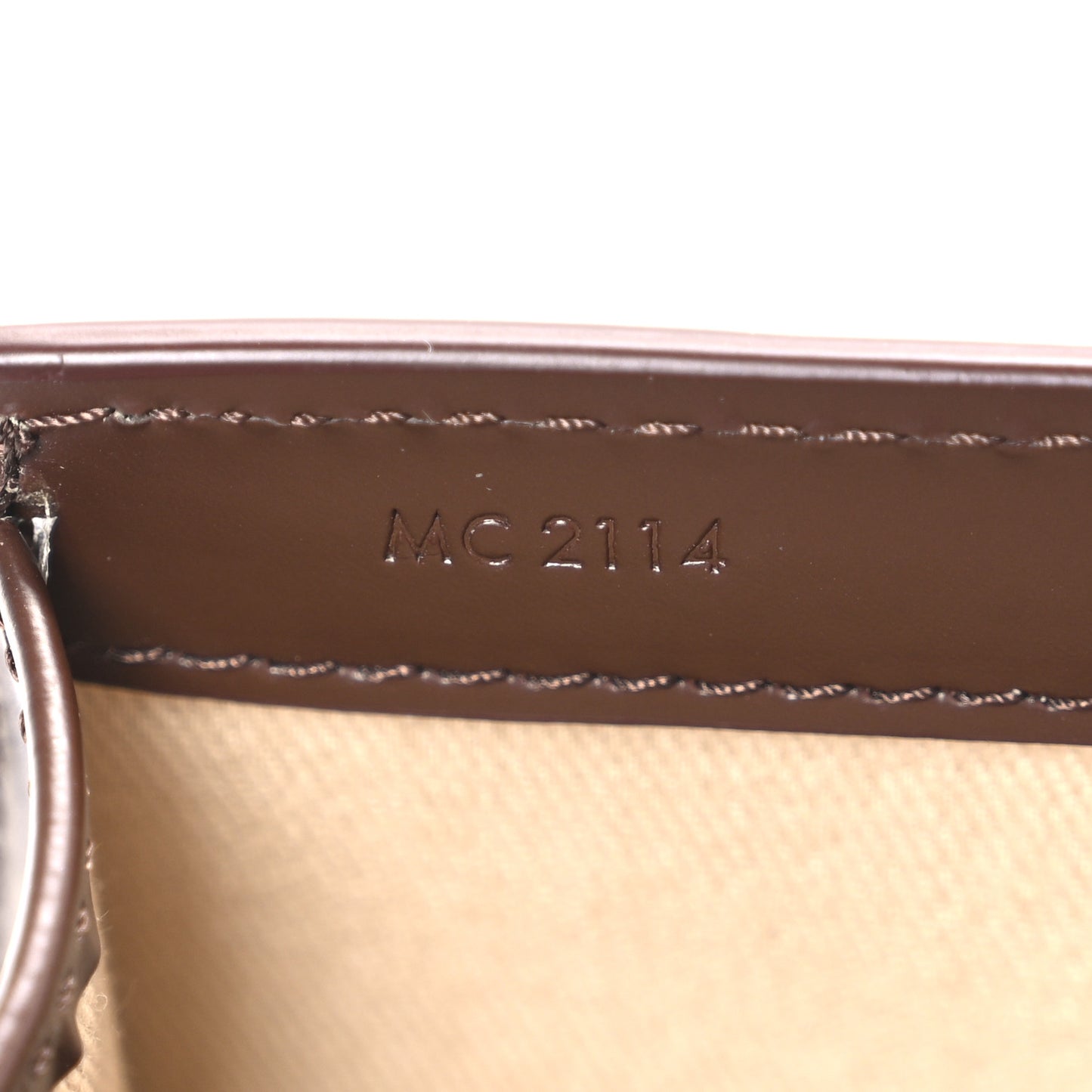 Smooth Calfskin Le Bambino Long Brown