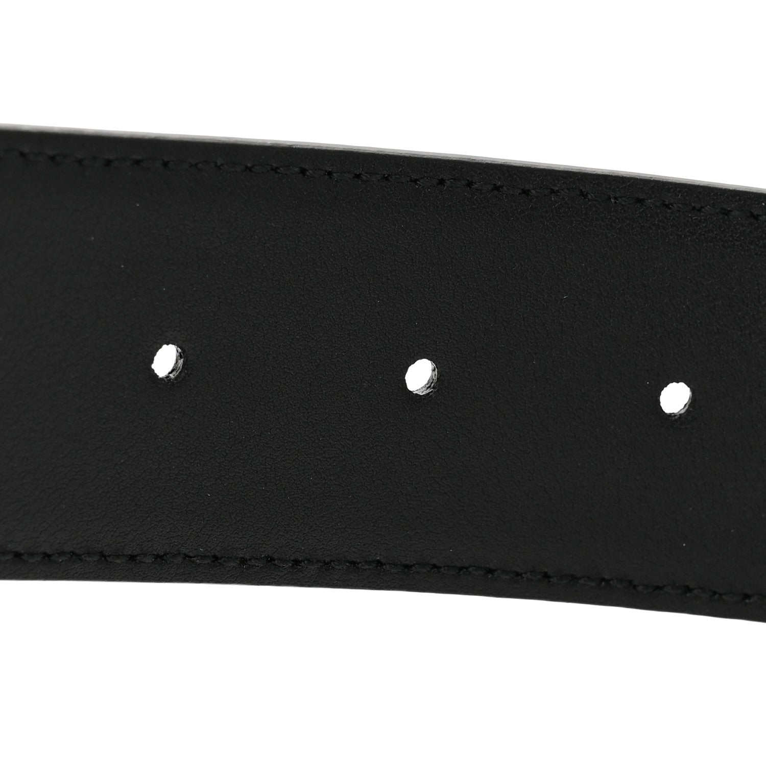Gucci Plutone Calfskin Interlocking G 40mm Belt 85 34 Black 5 of 5