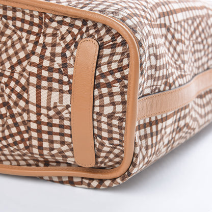 MCM Visetos Medium Liz Reversible Shopper Tote Cognac 15 of 15