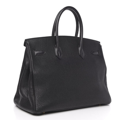 Hermes Togo Birkin 35 Black 3 of 29
