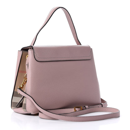 Burberry Derby Calfskin House Check Small Camberley Pink 4 of 12