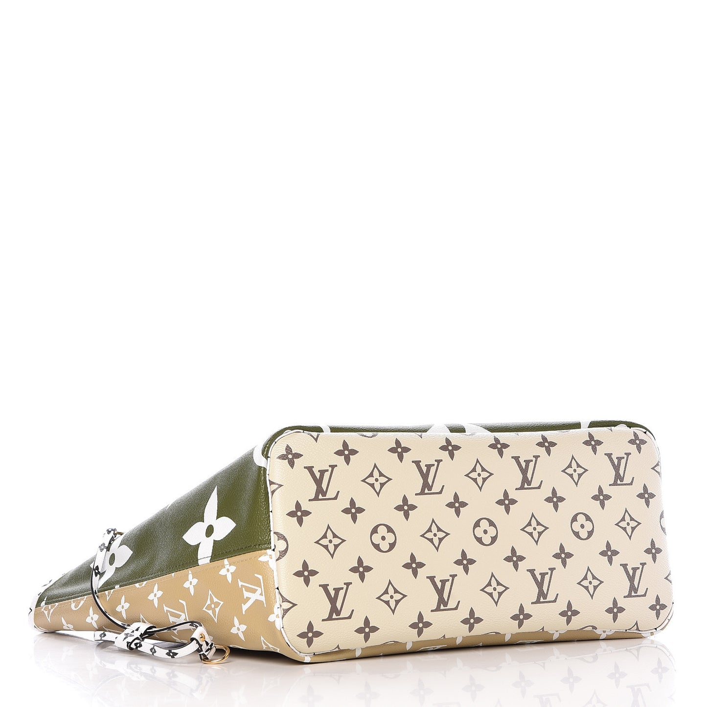 Monogram Giant Neverfull MM Kaki