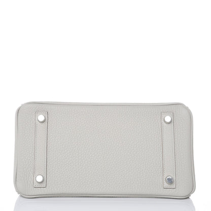Hermes Togo Birkin 25 Gris Perle 6 of 33