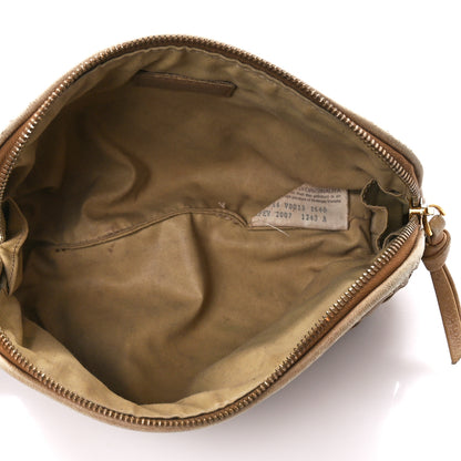 Bottega Veneta Nappa Intrecciato Small Cosmetic Pouch Camel 5 of 11