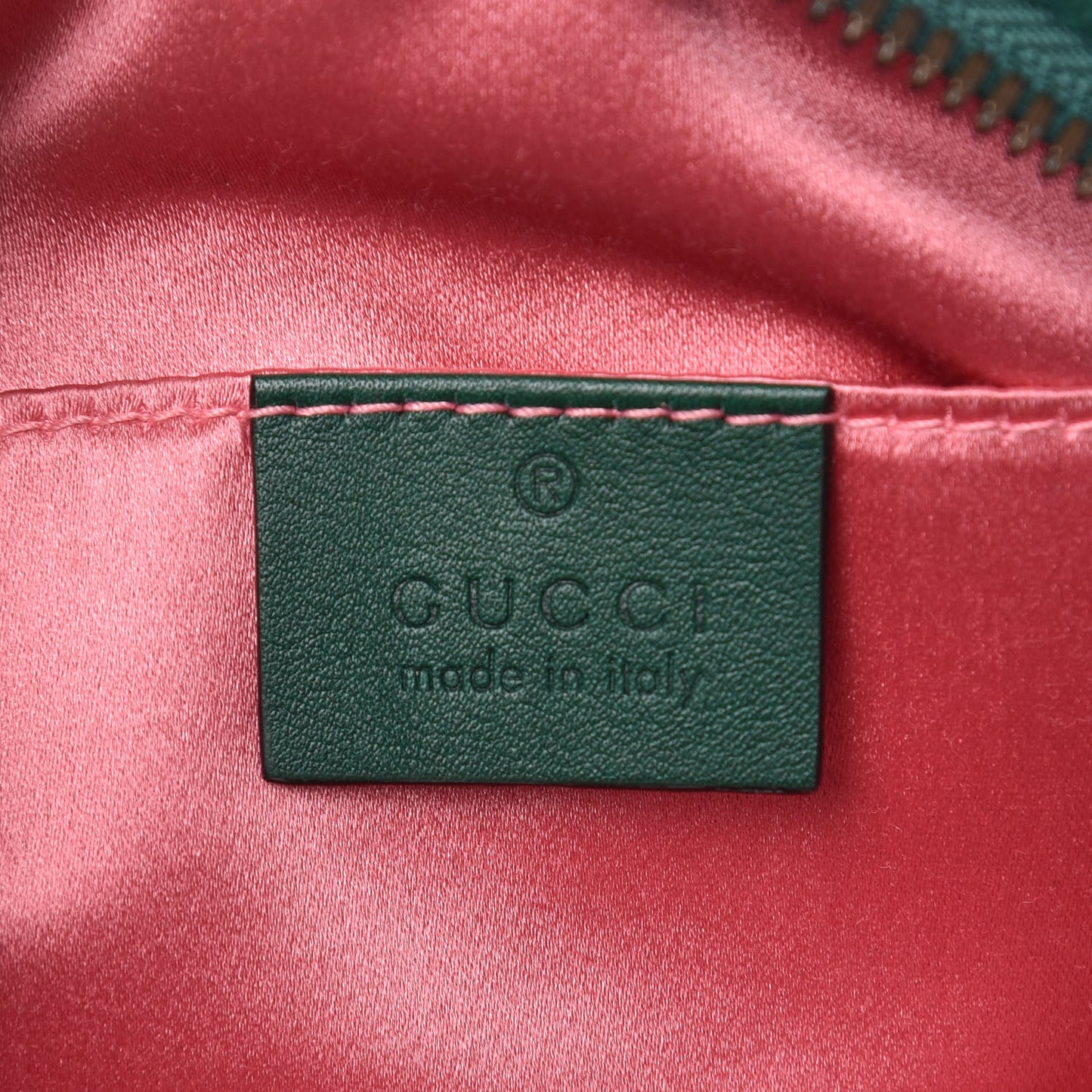 Velvet Matelasse GG Marmont Belt Bag 85 34 Green