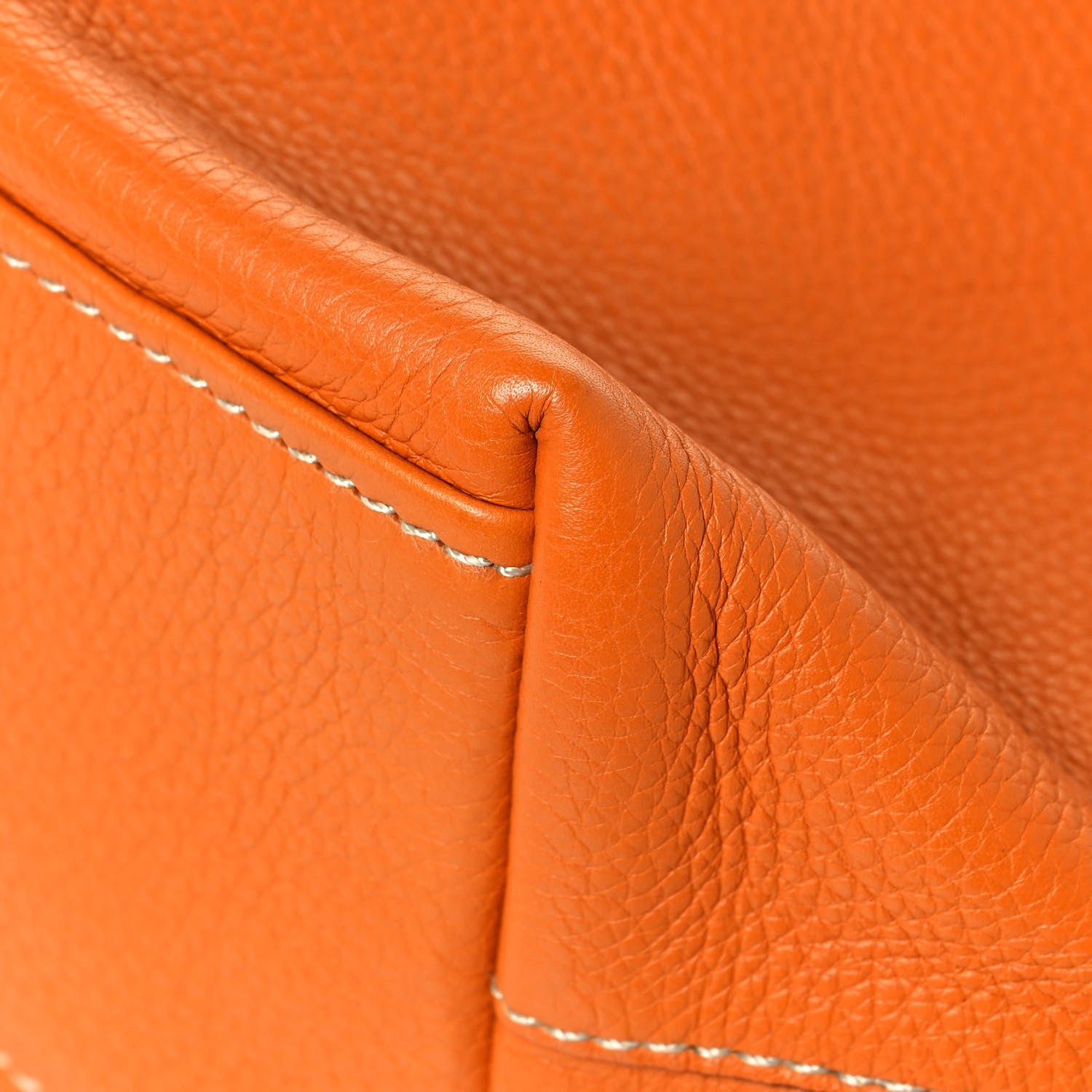 Prada Vitello Daino Tote Papaya 9 of 15