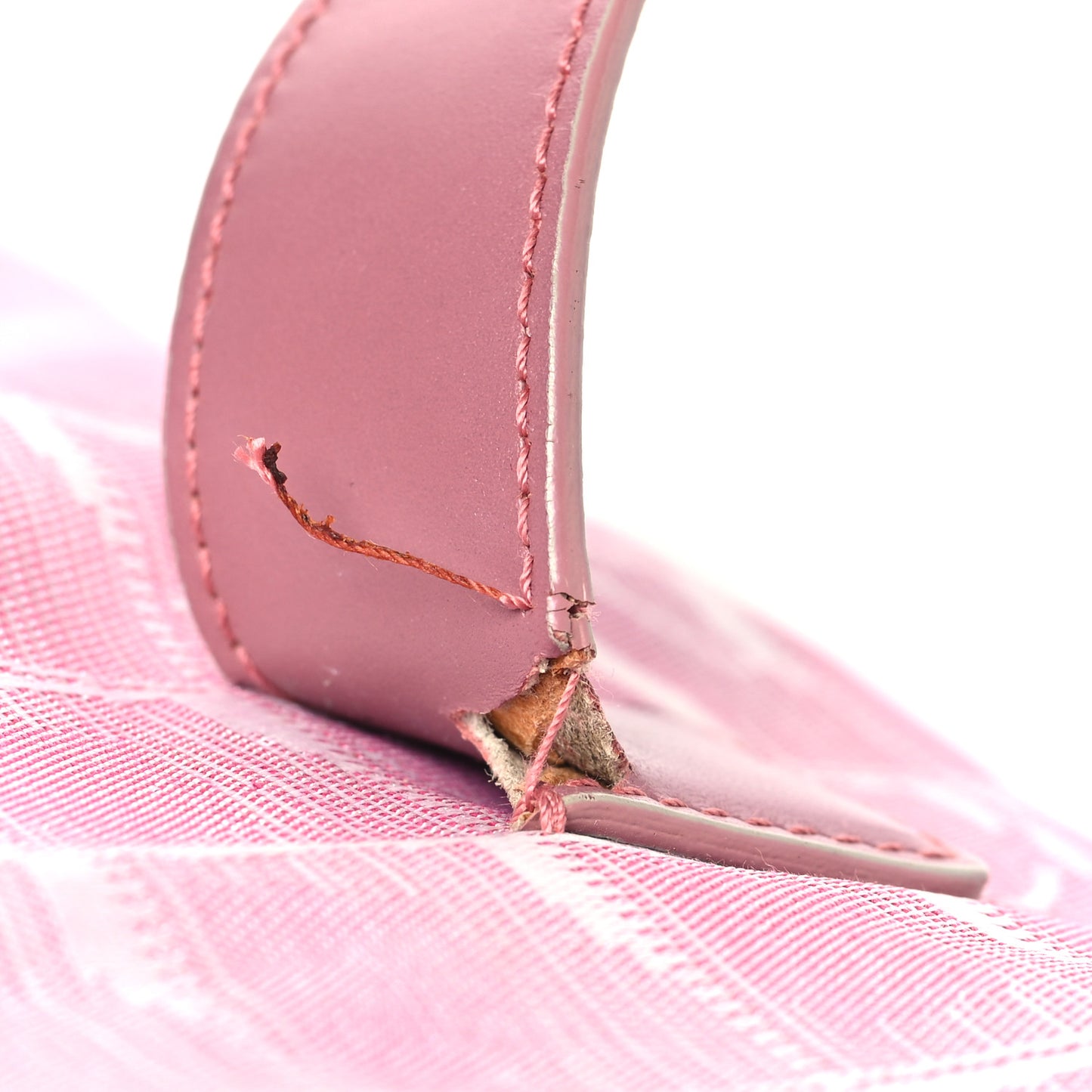 Nylon Large Travel Tote Pink