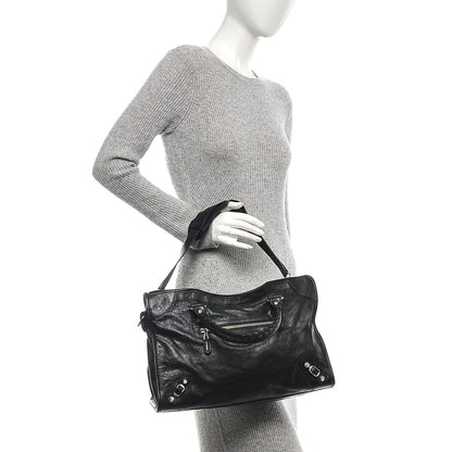 Balenciaga Agneau Giant 12 Silver Hardware City Black 2 of 6